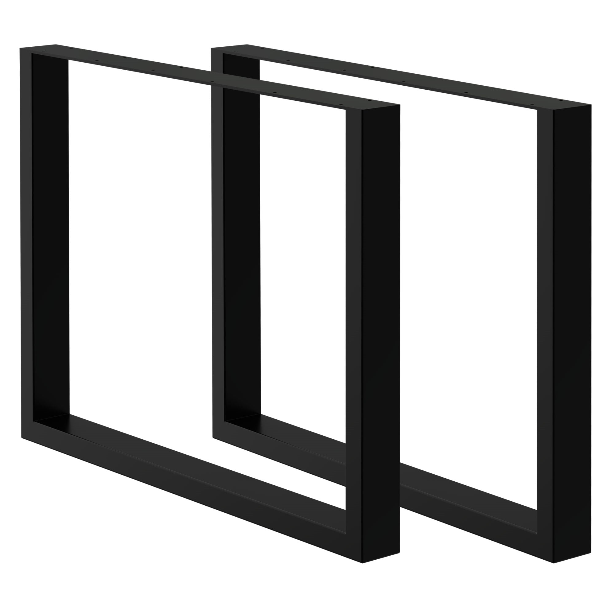 Two black rectangular frames stacked on top of each other.