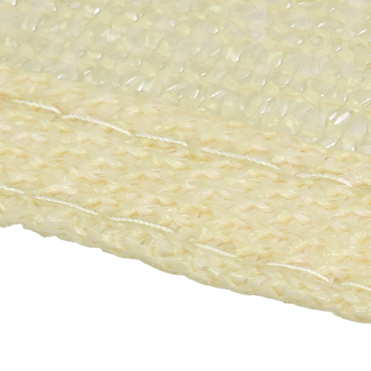 Close-up of a light woven material.