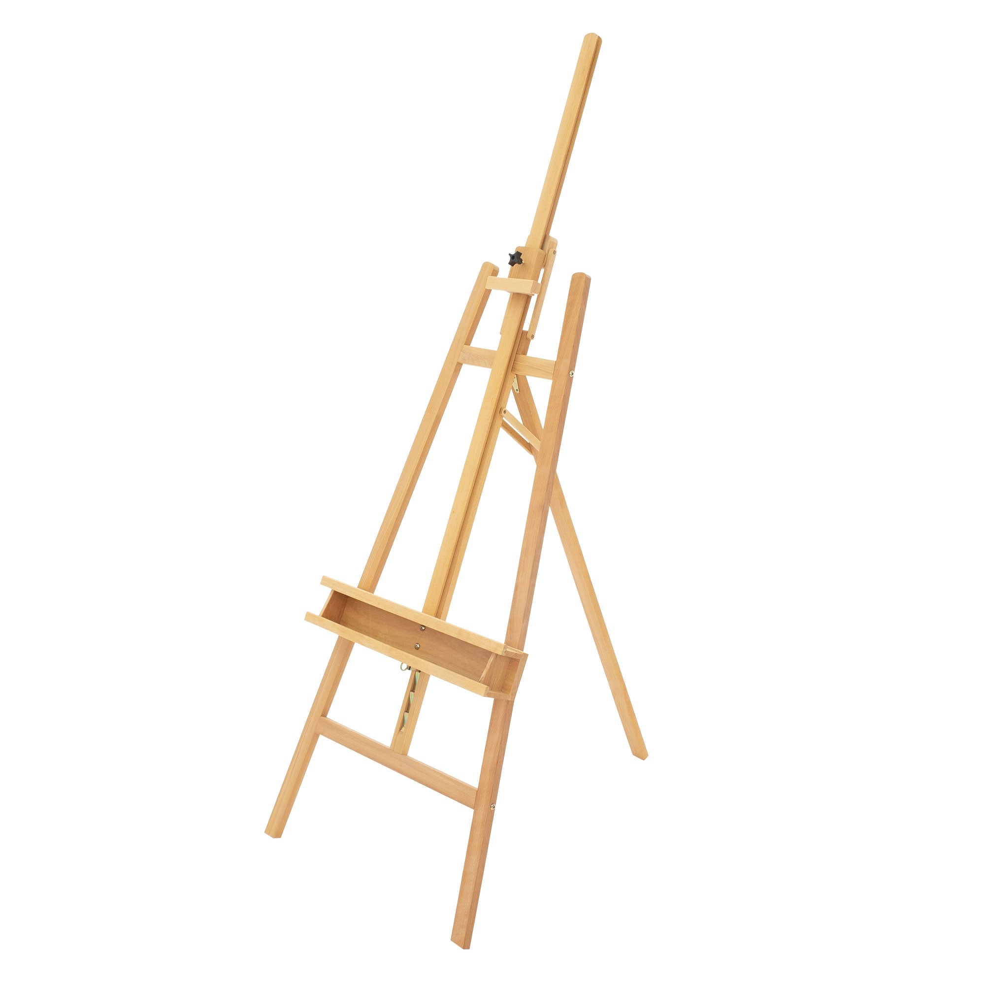 Holzstaffelei, aufrecht, mit verstellbarem Halter