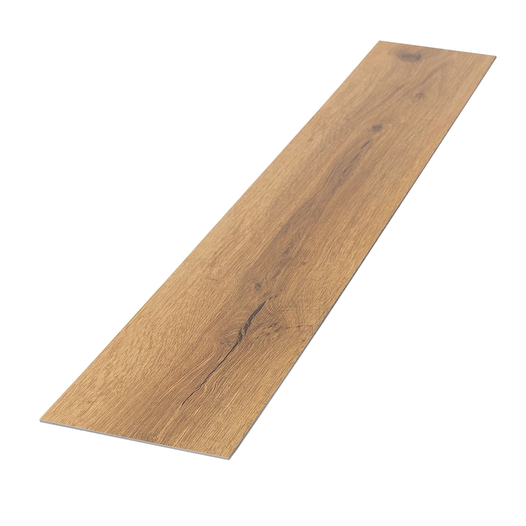 Lange houten panelen op een witte achtergrond die een vloerbedekking voorstellen.