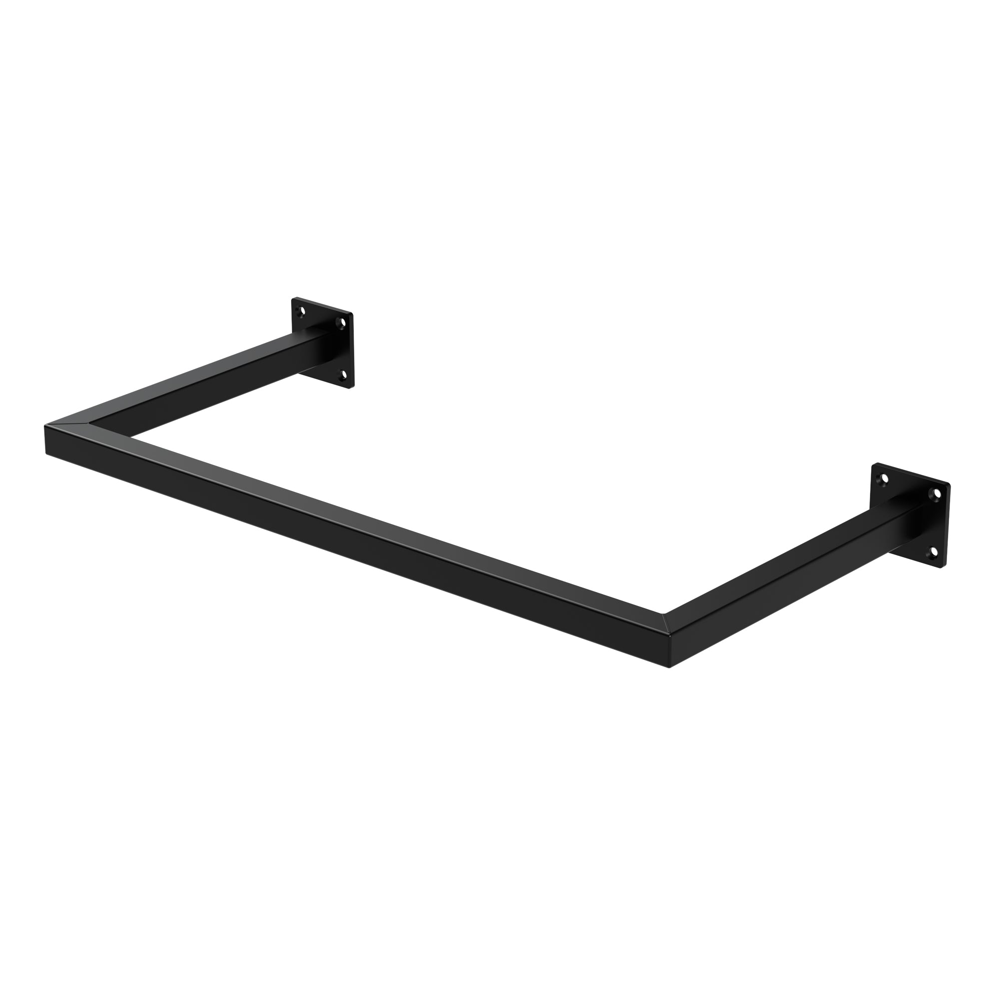 A black holder without any additional objects.